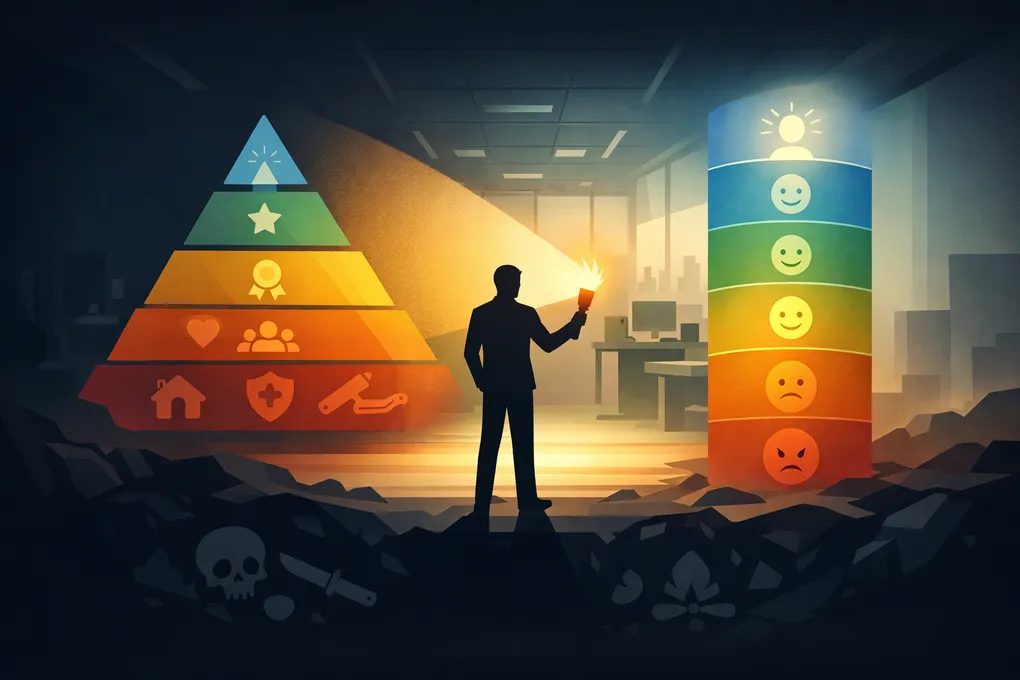 Hero image for Maslow y los niveles de consciencia: cuando la base falla